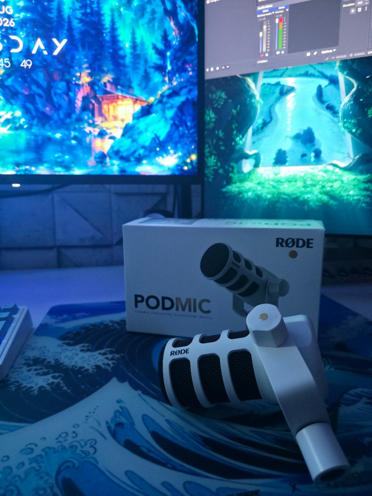 Rode PodMic (Wit) met nog 1.7jaar garantie, Muziek en Instrumenten, Microfoons, Ophalen of Verzenden, Zo goed als nieuw, Studiomicrofoon