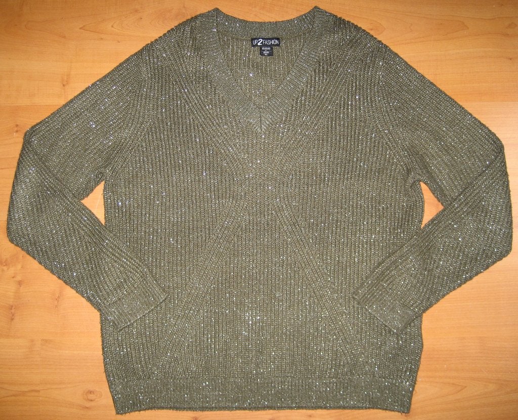 Groene trui Up2fashion Maat L, Maat 42/44 (L), Ophalen of Verzenden, Zo goed als nieuw, Up2fashion