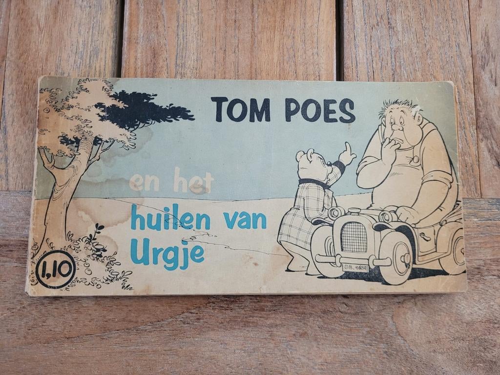 Tom Poes en het huilen van Urgje - Oud boekje, Boeken, Eén stripboek, Ophalen of Verzenden, Gelezen, Marten Toonder