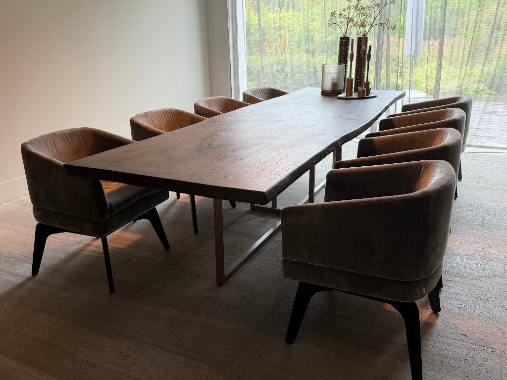 Luxe Design Fauteuil/Eetkamerstoelen Remy Meyers (8 stuks), Huis en Inrichting, Stoelen, Ophalen, Luxe design stoelen, Zo goed als nieuw