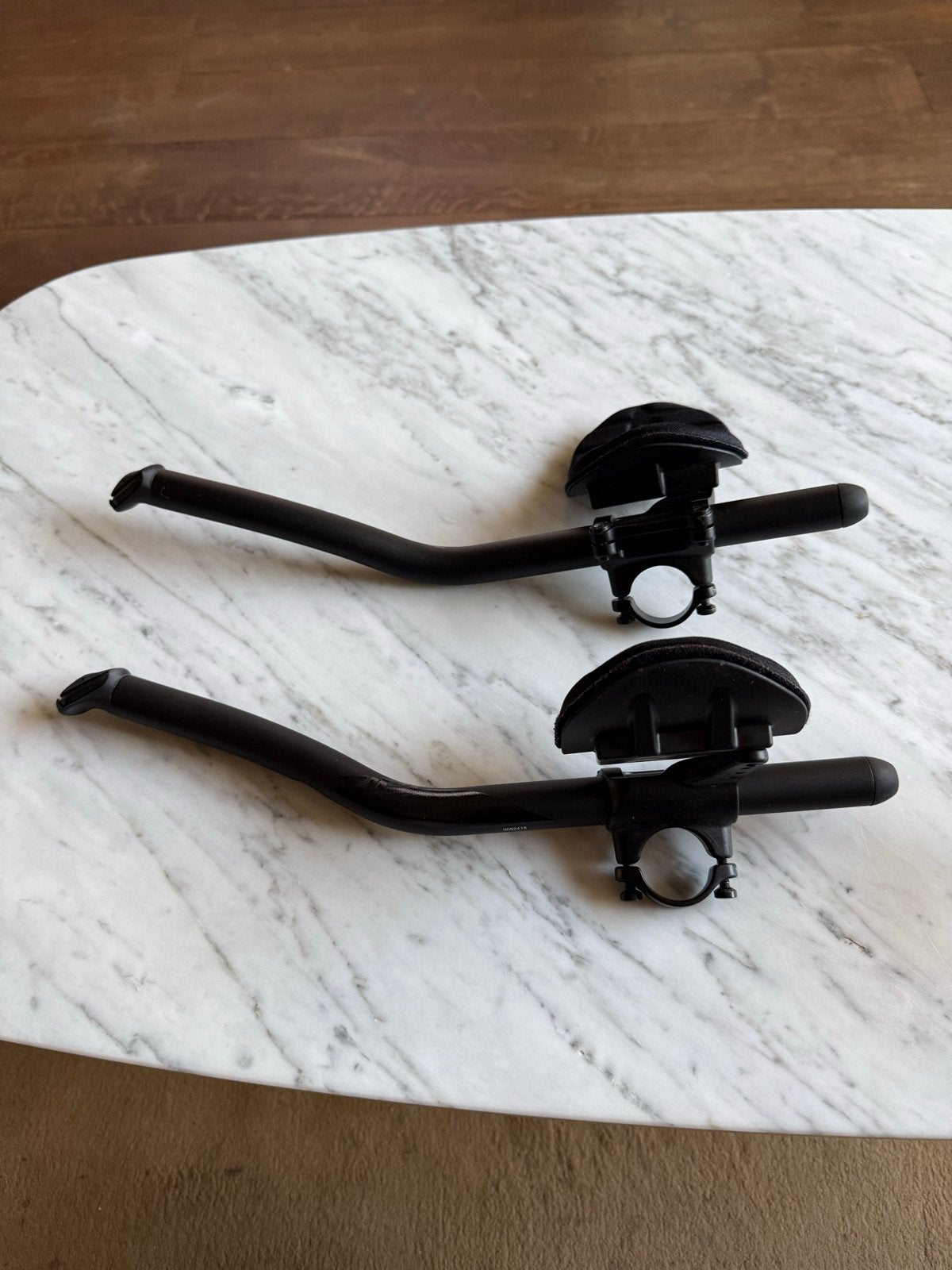 Zipp Vuka Alumina Clip-On Aerobar Extensions, Gebruikt, Stuur, Ophalen of Verzenden, Aluminium
