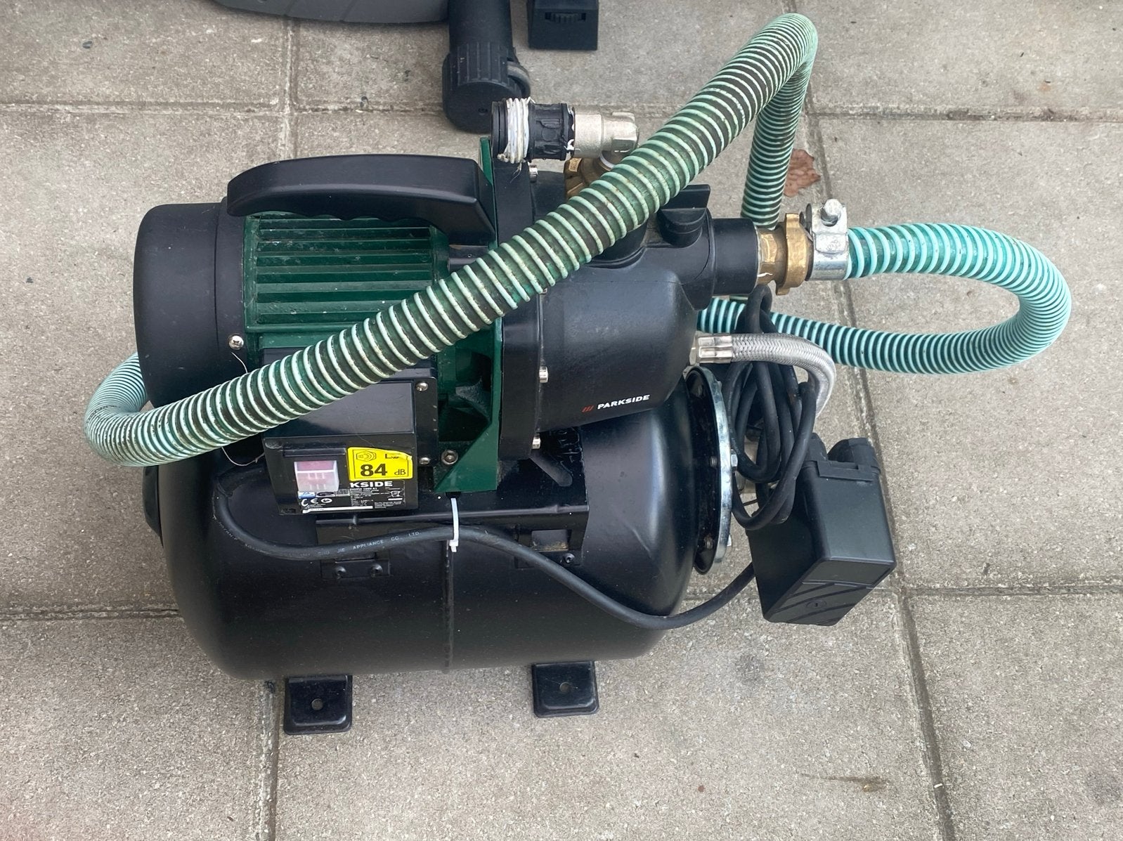 Parkside PHWW 1000 A1 hydrofoorpomp - 1000W, Ophalen, Gebruikt, Elektrisch, Hydrofoorpomp