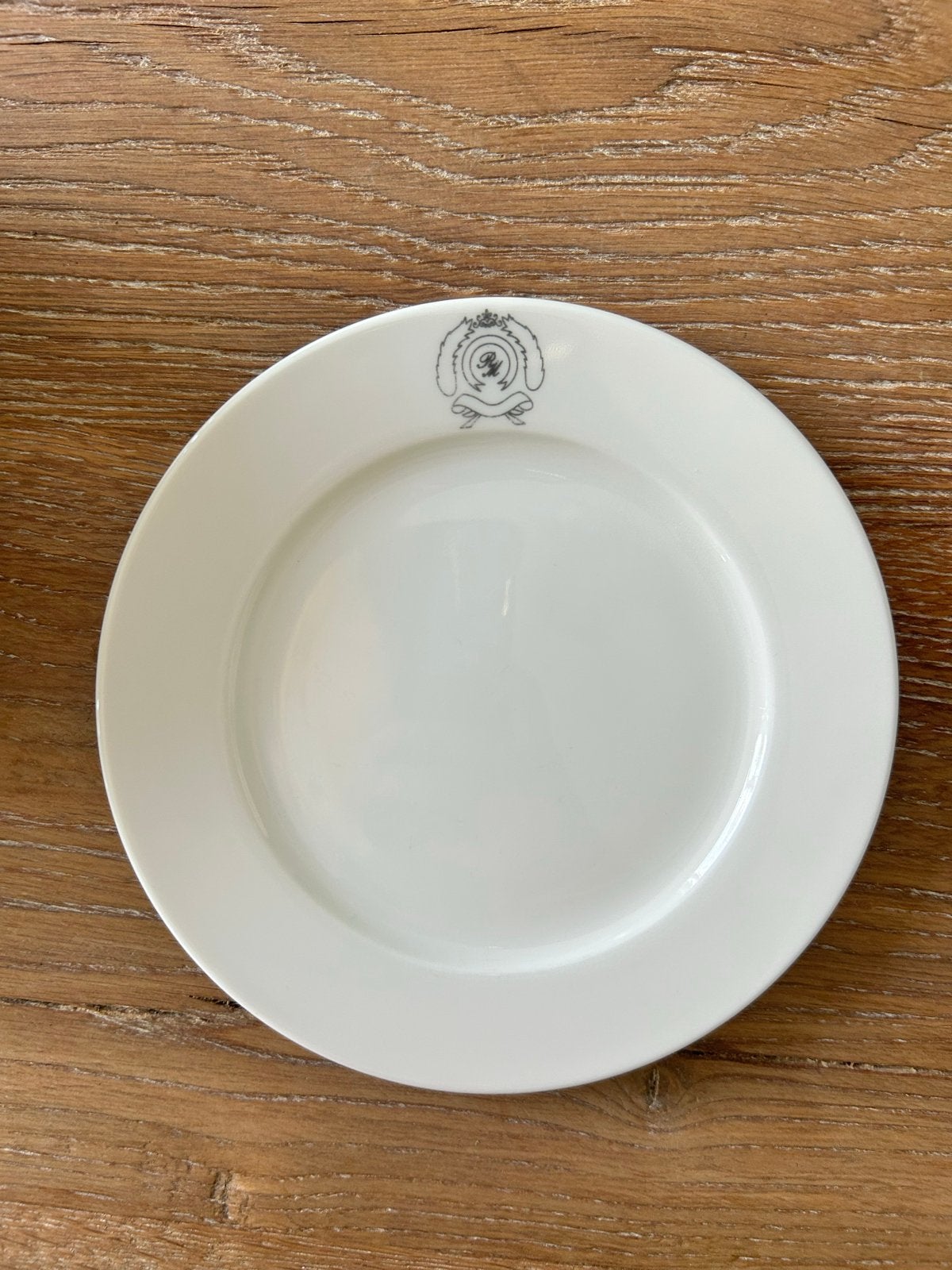 Riviera Maison gebaksschotel set van 12 - Porselein, Ophalen, Gebruikt, Overige merken, Klassiek