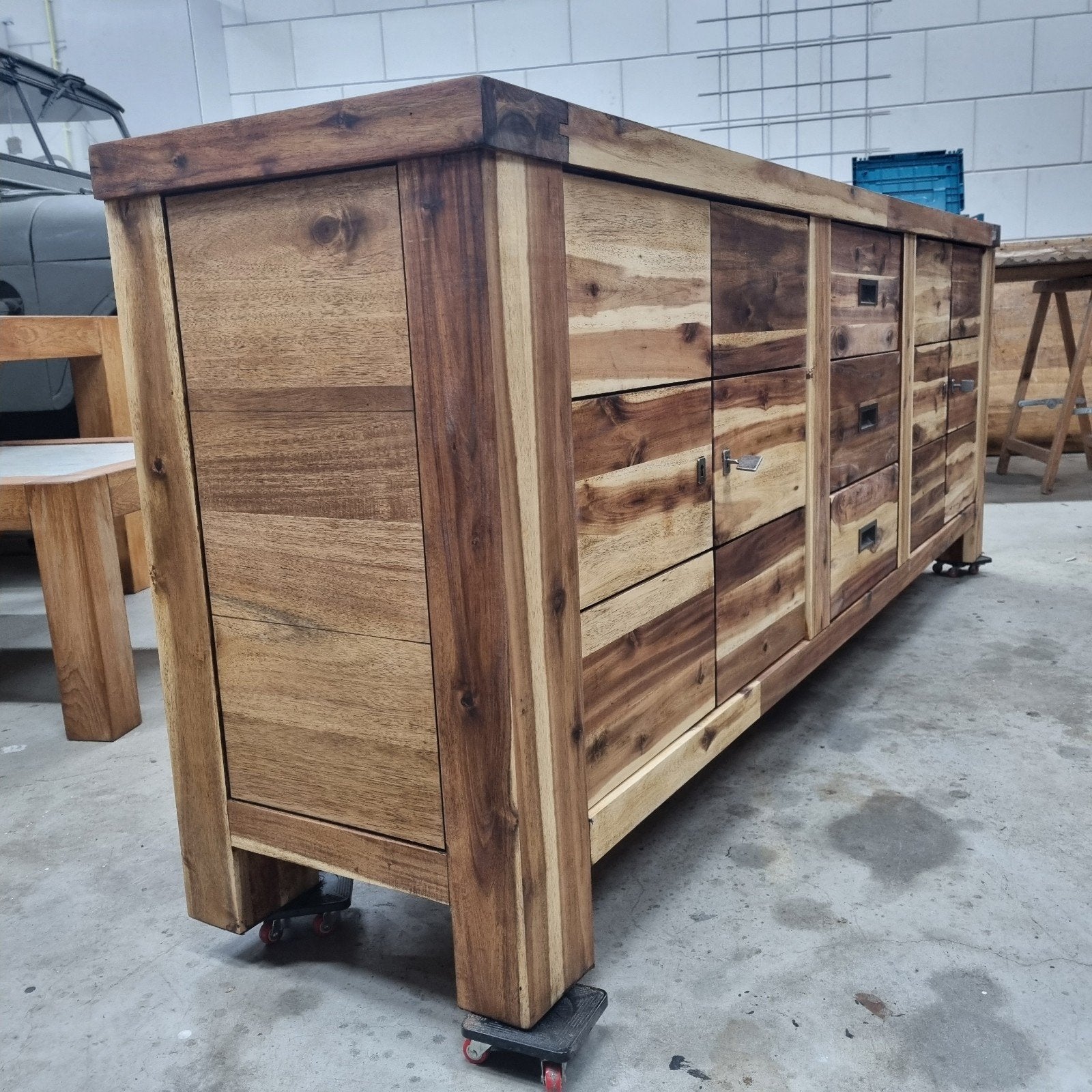 Dressoir en tv meubel, Ophalen, 25 tot 50 cm, 200 cm of meer