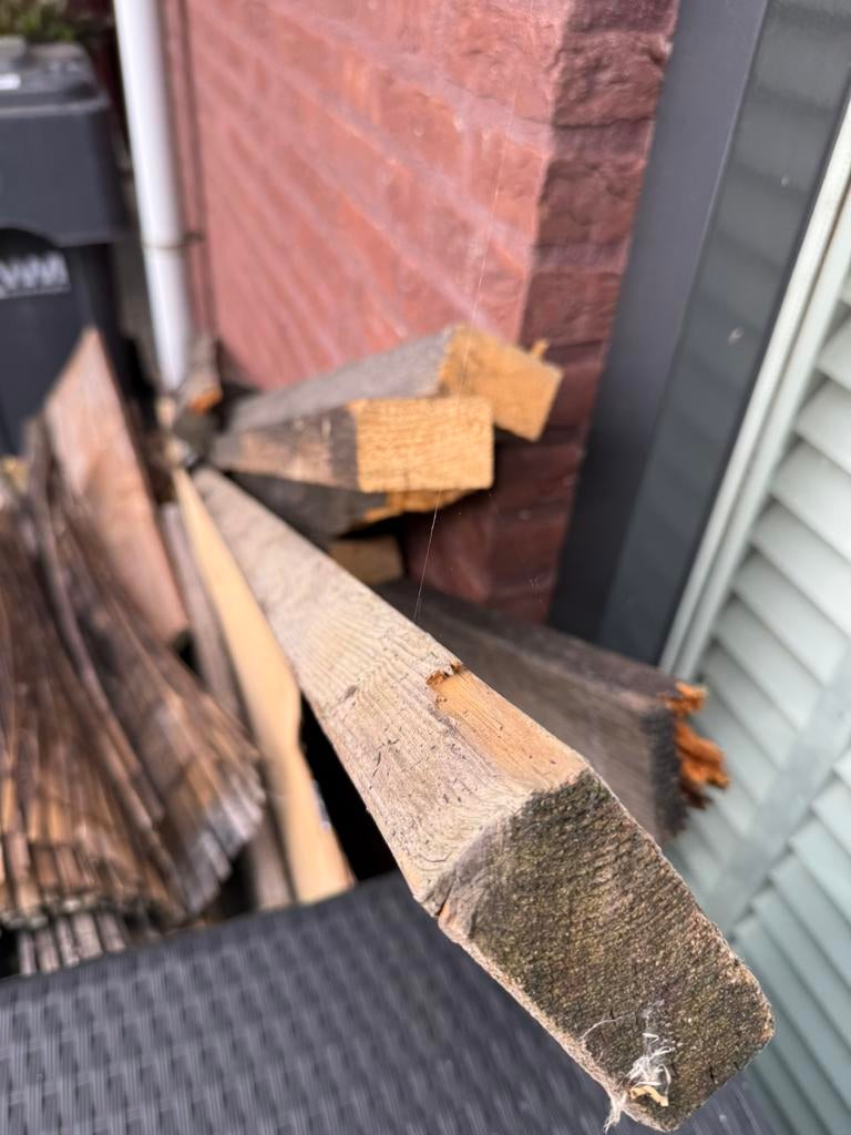 Hout voor vuurkorf of haard, Ophalen
