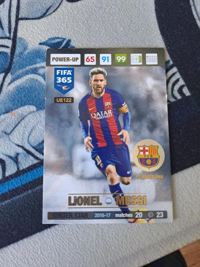 FIFA 365 2016-17 Lionel Messi Winter Star kaart, Ophalen of Verzenden, Gebruikt, Buitenlandse clubs, Spelerskaart