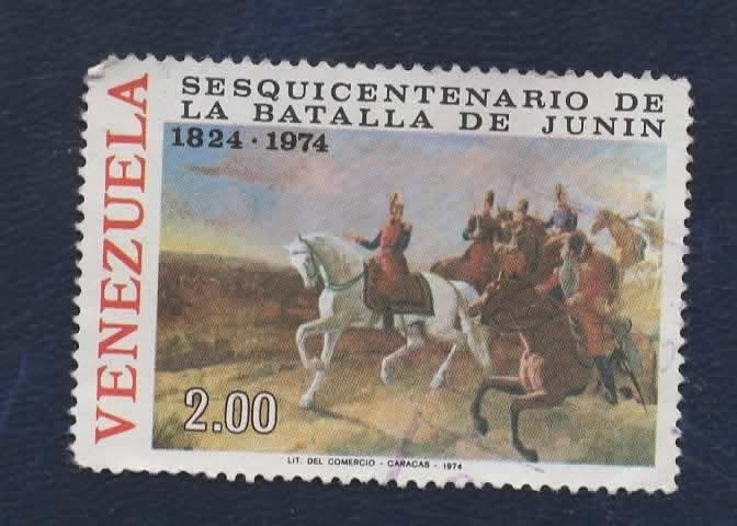 Fauna - Dieren - Paarden - Venezuela (2) - gebr, Verzenden, Gestempeld, Dier of Natuur