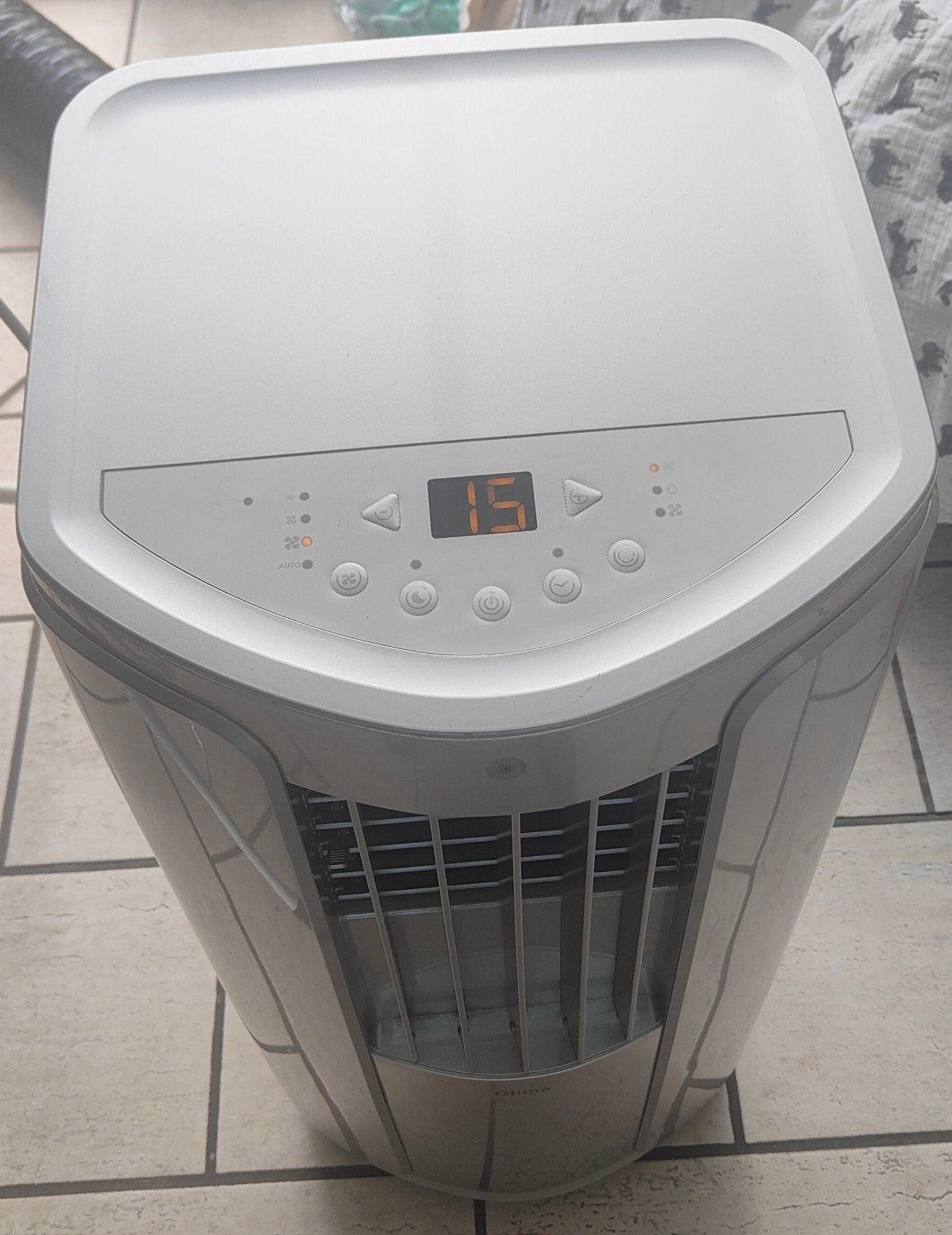 Qlima 3,5KW 12.000BTU Mobiele airco, word ijskoud, Ophalen, Timer, 3 snelheden of meer, Zo goed als nieuw