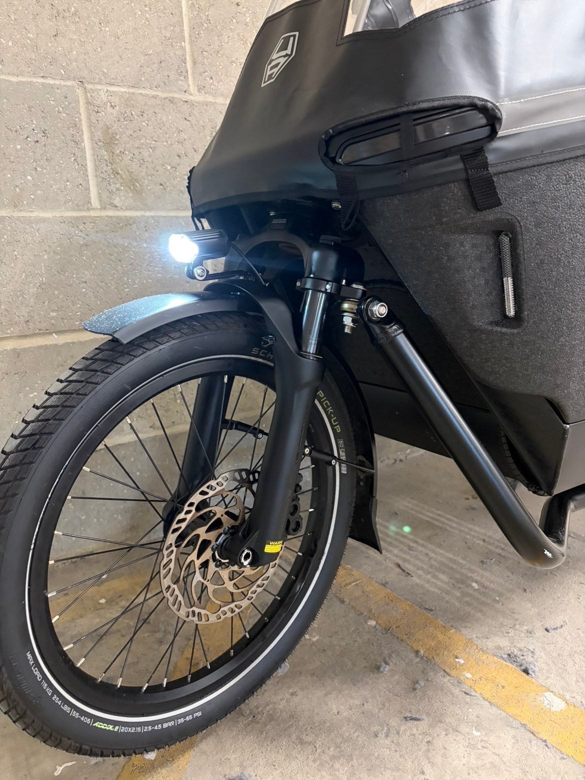 Foto 4 van Urban Arrow Family Next Pro Cargo Line Enviolo 545Wh 800km