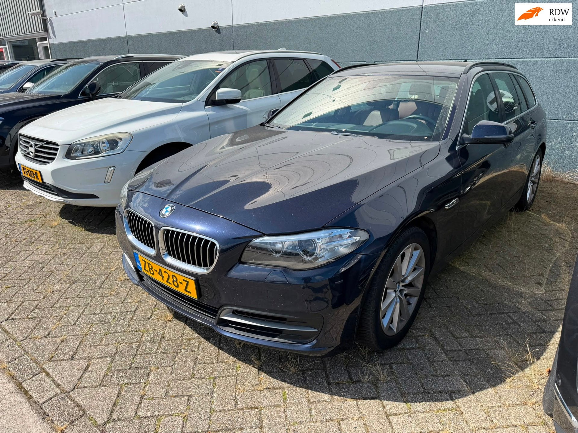 BMW 5-serie Touring 518d High Executive, Auto's, BMW, Automaat, Euro 6, 2000 kg, Leder