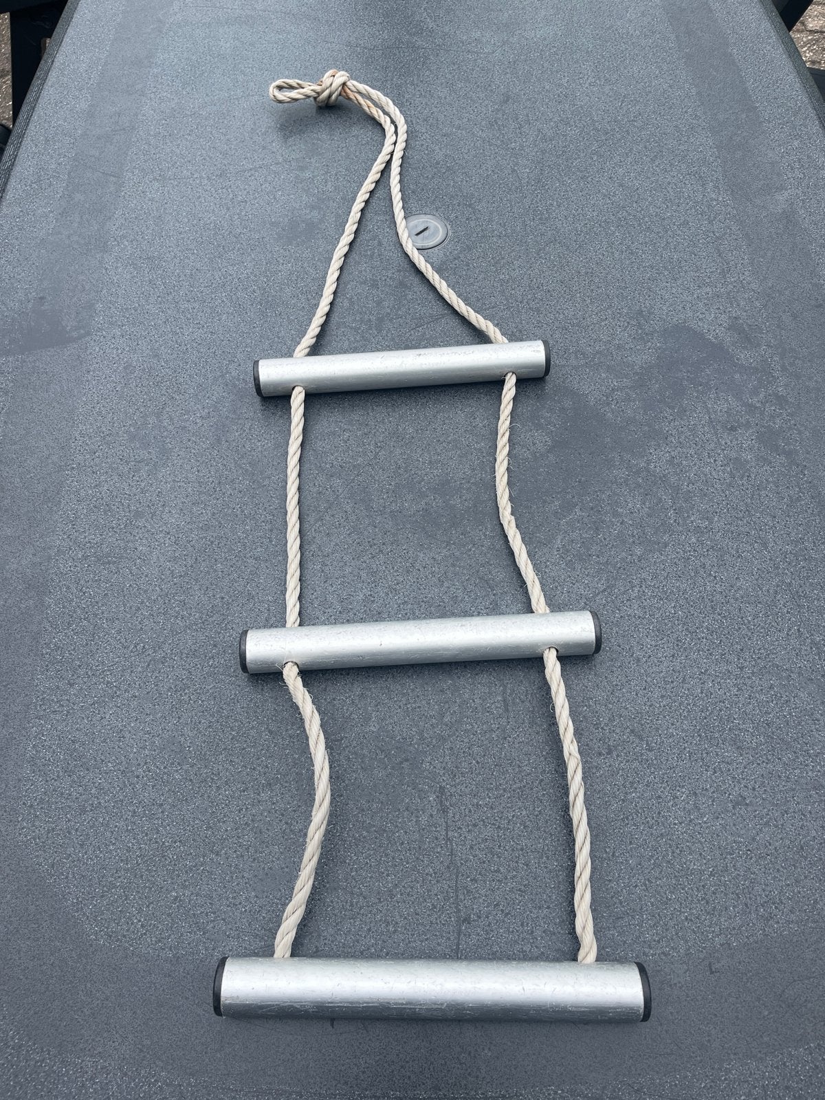 Bootladder / Zwemtrap (3 treden), Ophalen of Verzenden, Gebruikt, Overige typen
