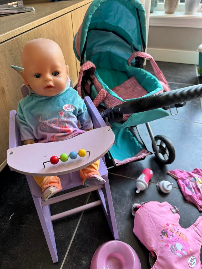 Baby born met toebehoren, Kinderen en Baby's, Speelgoed | Poppen, Ophalen, Zo goed als nieuw, Babypop