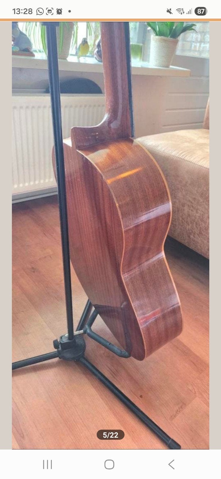 Alhambra 1C gitaar te koop €140 of als compleet set!, Ophalen, Klassieke of Spaanse gitaar