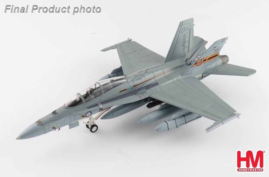 F/A-18B Hornet Royal Australian Air Force HobbyMaster HA3585, Schaalmodel, Verzenden, Military-Models VJ Mendelssohnstraße 29 sales@military-models-vj.de