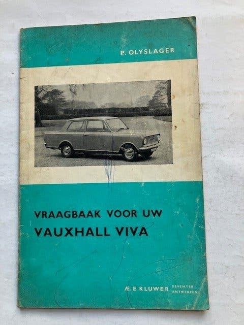 Vraagbaak voor uw      Vauxhall  Viva       (1963-1964), Ophalen of Verzenden