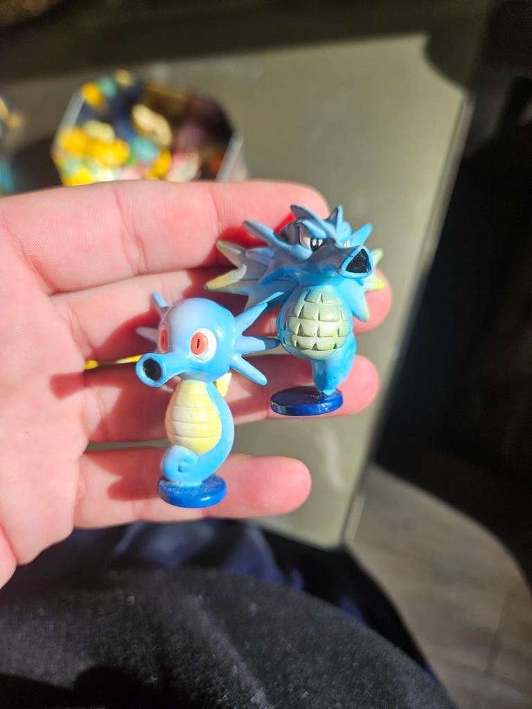 Horsea & Seadra Tomy Figuren Evolutie Lijn Pokémon, Ophalen of Verzenden, Gebruikt, Overige typen