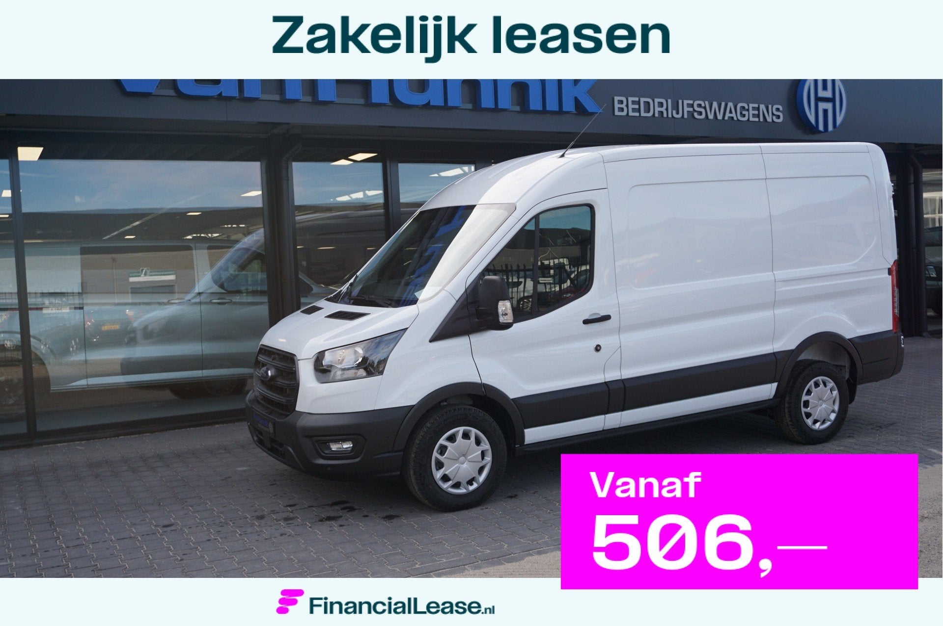 Ford Transit 350M 105PK L2H2 BPM VRIJ! 12" Sync 4 Navi, Adap, Voorwielaandrijving, Gebruikt, Parkeersensor, 4 cilinders