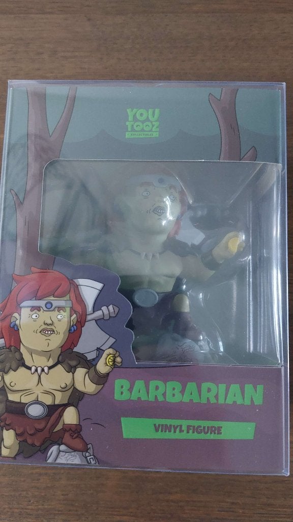 Dungeon Soup Barbarian Youtooz Vinyl Figure Nieuw - OOP, Ophalen of Verzenden, Nieuw
