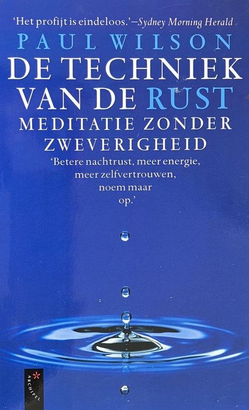 De Techniek van de rust - Paul Wilson, Boeken, Achtergrond en Informatie, Paul Wilson, Ophalen of Verzenden, Zo goed als nieuw