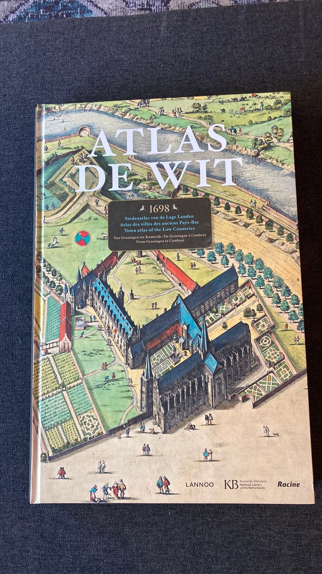 Atlas de Wit , Stedenatlas van de lage landen 1698, Overige atlassen, Ophalen of Verzenden, Zo goed als nieuw, 1800 tot 2000