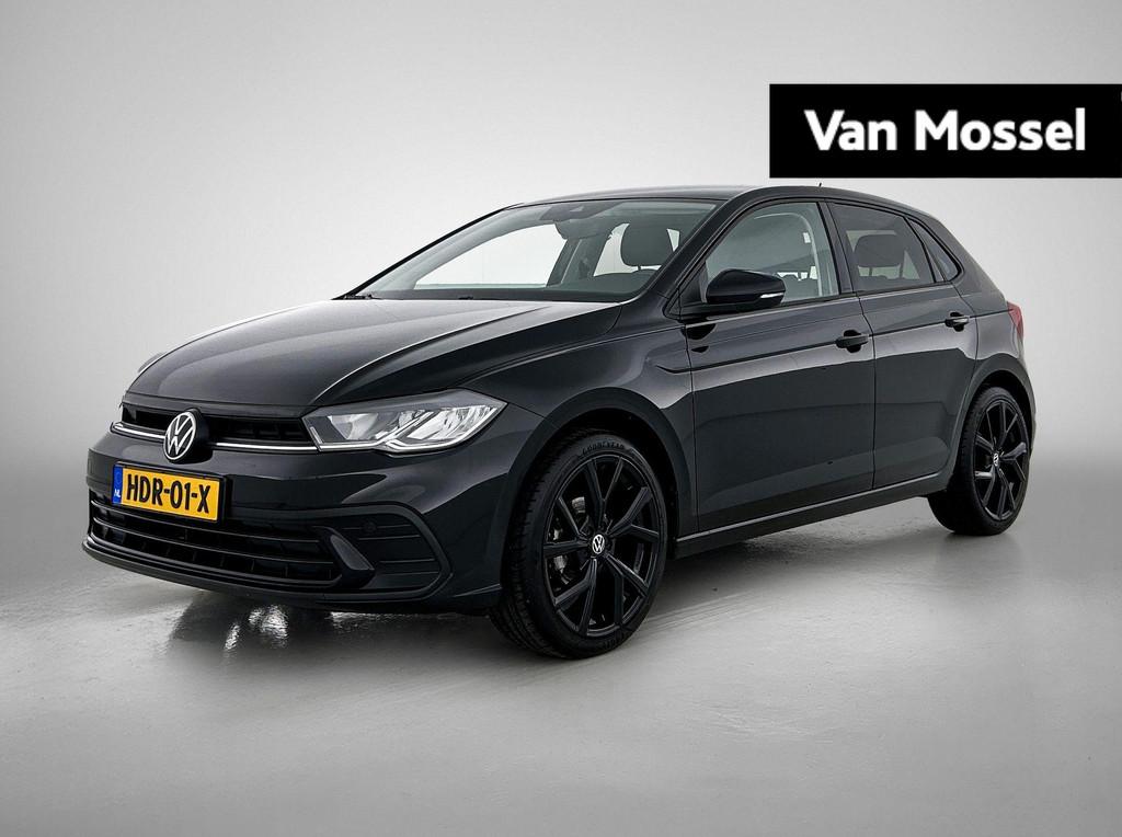 Volkswagen Polo 1.0 TSI Life Edition 95PK | Virtual cockpit, Voorwielaandrijving, 12 maanden, Stof, Zwart