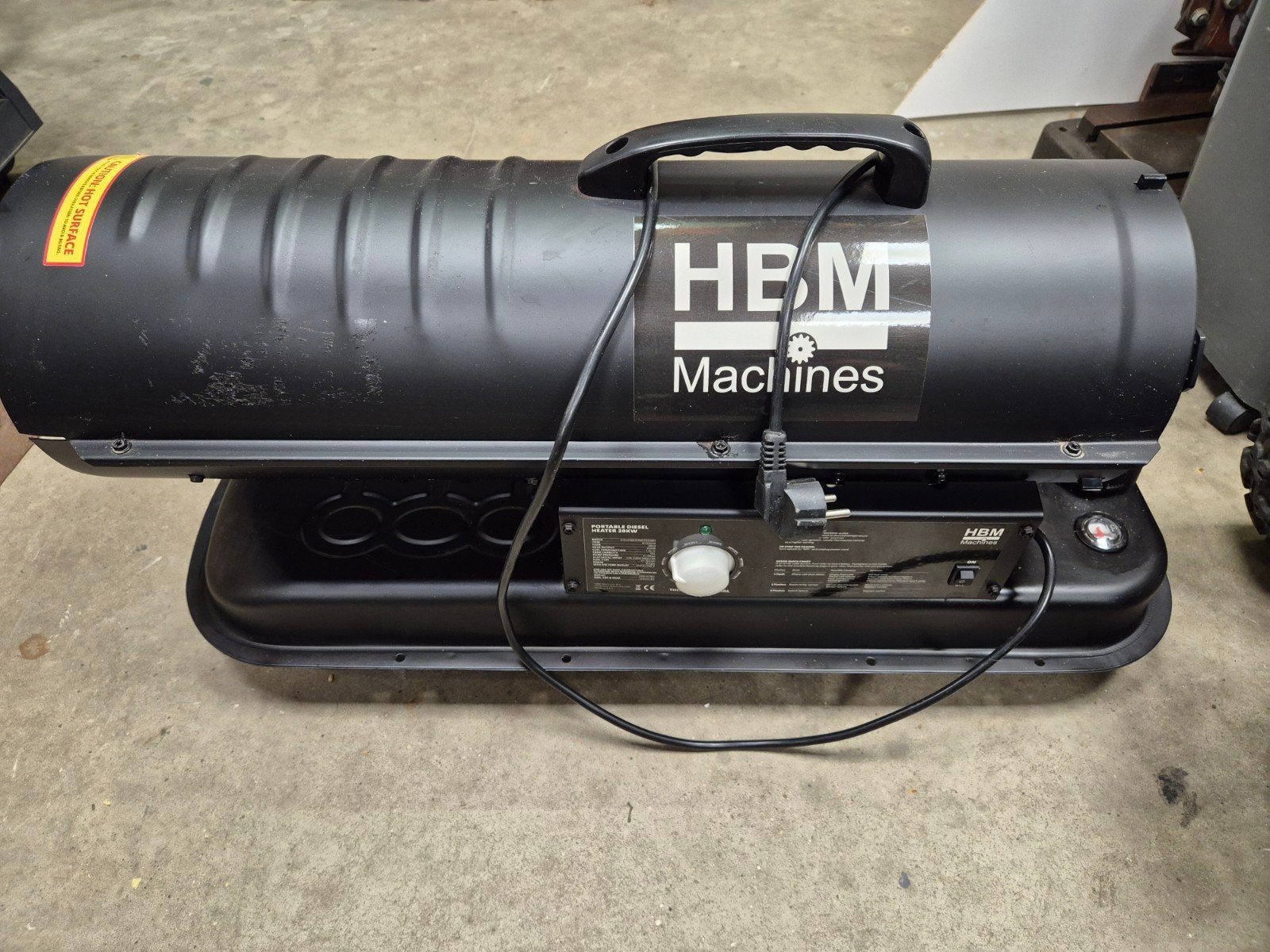 HBM Dieselkachel - Zo goed als nieuw, weinig gebruikt, Ophalen, Zo goed als nieuw, 800 watt of meer, Kachel