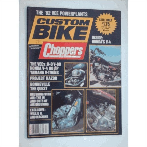 Costum Bike Choppers Tijdschrift 1981 #1 Engels, Boeken, Ophalen of Verzenden, Gelezen, Overige merken