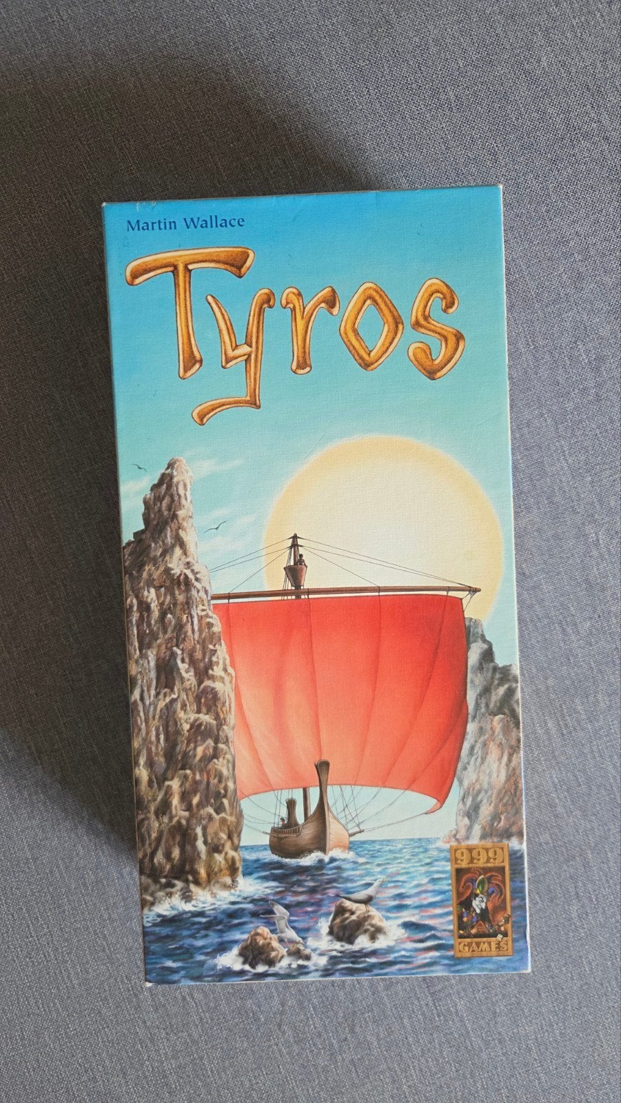 Tyros bordspel - Strategisch spel van Martin Wallace, Drie of vier spelers, Ophalen of Verzenden, Gebruikt, 999 Games