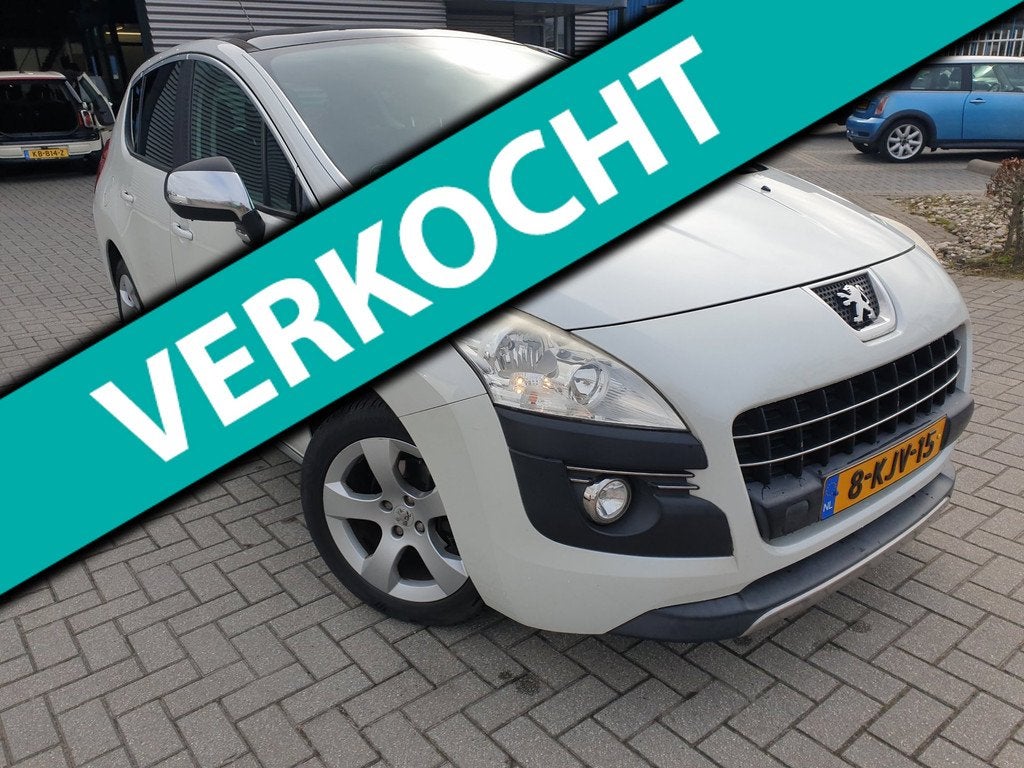 Peugeot 3008 1.6 VTi Style, Auto's, Voorwielaandrijving, Gebruikt, 4 cilinders, Wit