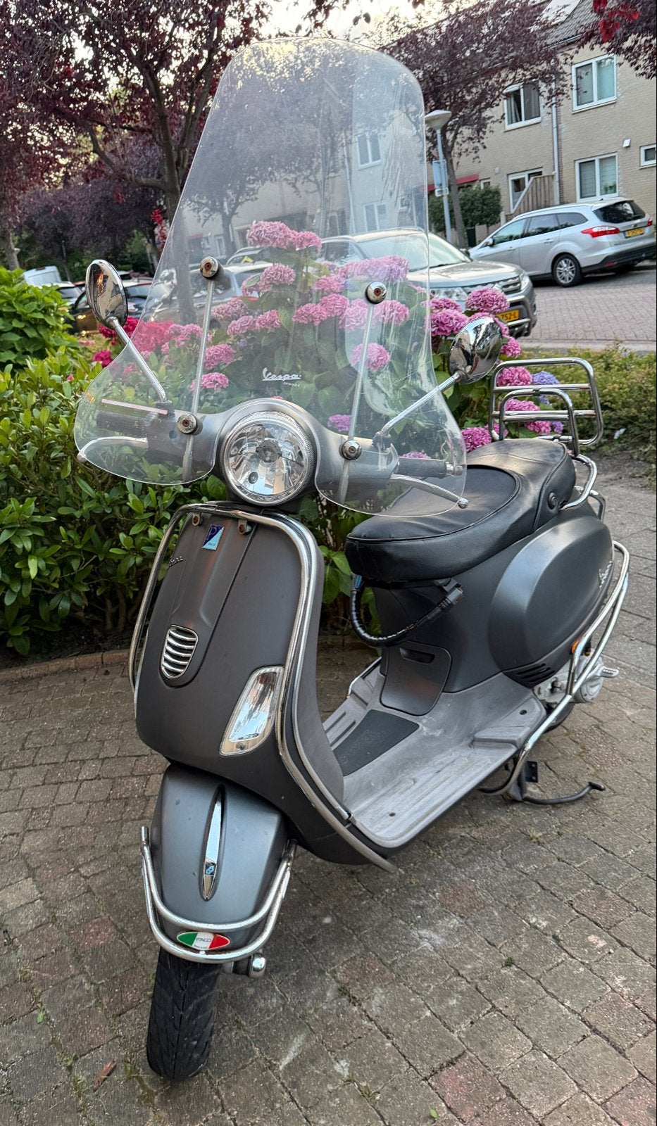 Vespa Piaggio C38 2013 Blauw Kenteken - Nieuwe Accu, Ophalen, Gebruikt, Overige modellen
