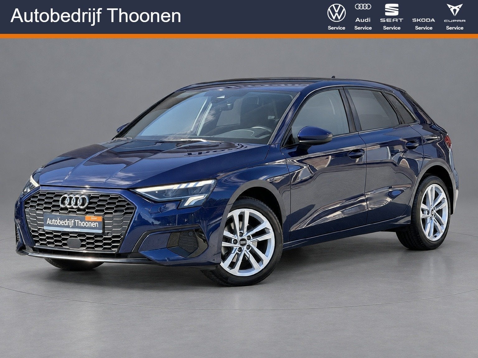 Audi A3 Sportback 30 TFSI Advanced edition | LED | ACC | Car, Stof, Gebruikt, Euro 6, Blauw