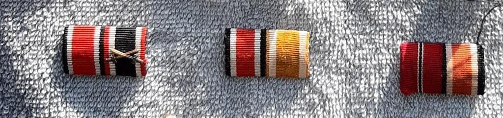 Duitse Feldspangen 2 Medailles WW2, Verzamelen, Militaria | Tweede Wereldoorlog, Ophalen