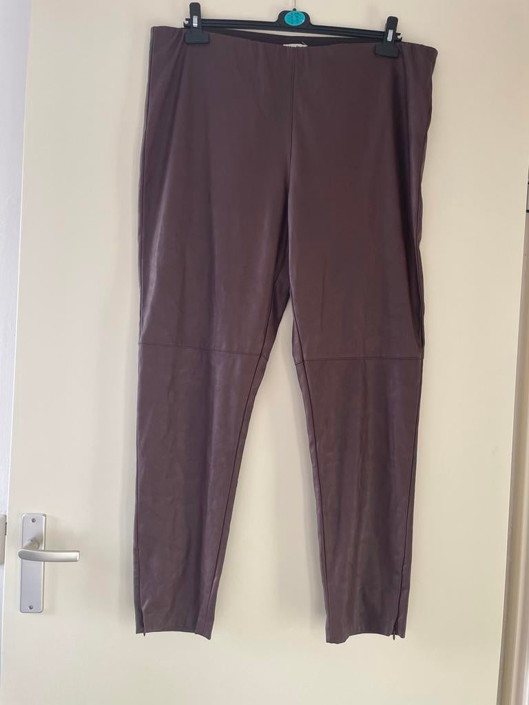 Miss Etam bruine tregging maat 50, Ophalen of Verzenden, Gedragen, Bruin, Broek of Spijkerbroek