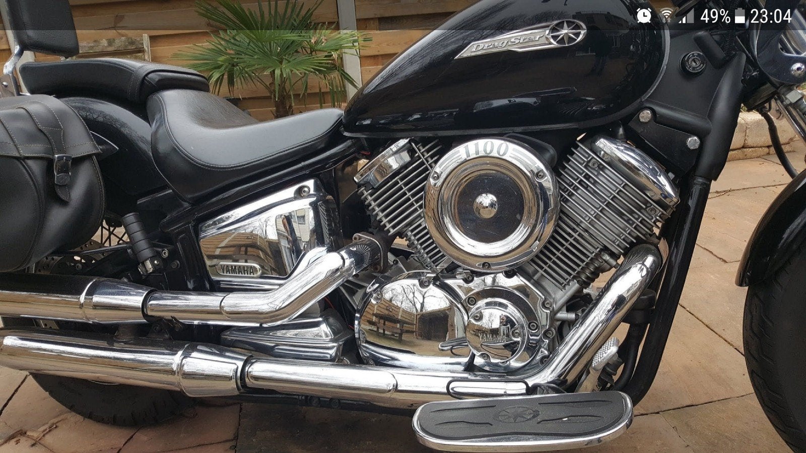 Yamaha Dragstar XVS 1100, Ophalen, Gebruikt