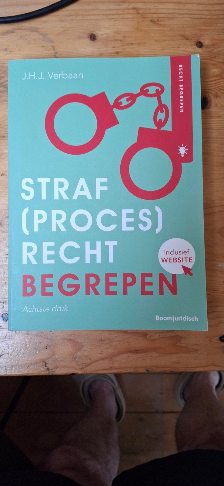 Straf(proces)recht Begrepen - J.H.J. Verbaan, J.H.J. Verbaan, Zo goed als nieuw, Gamma, HBO
