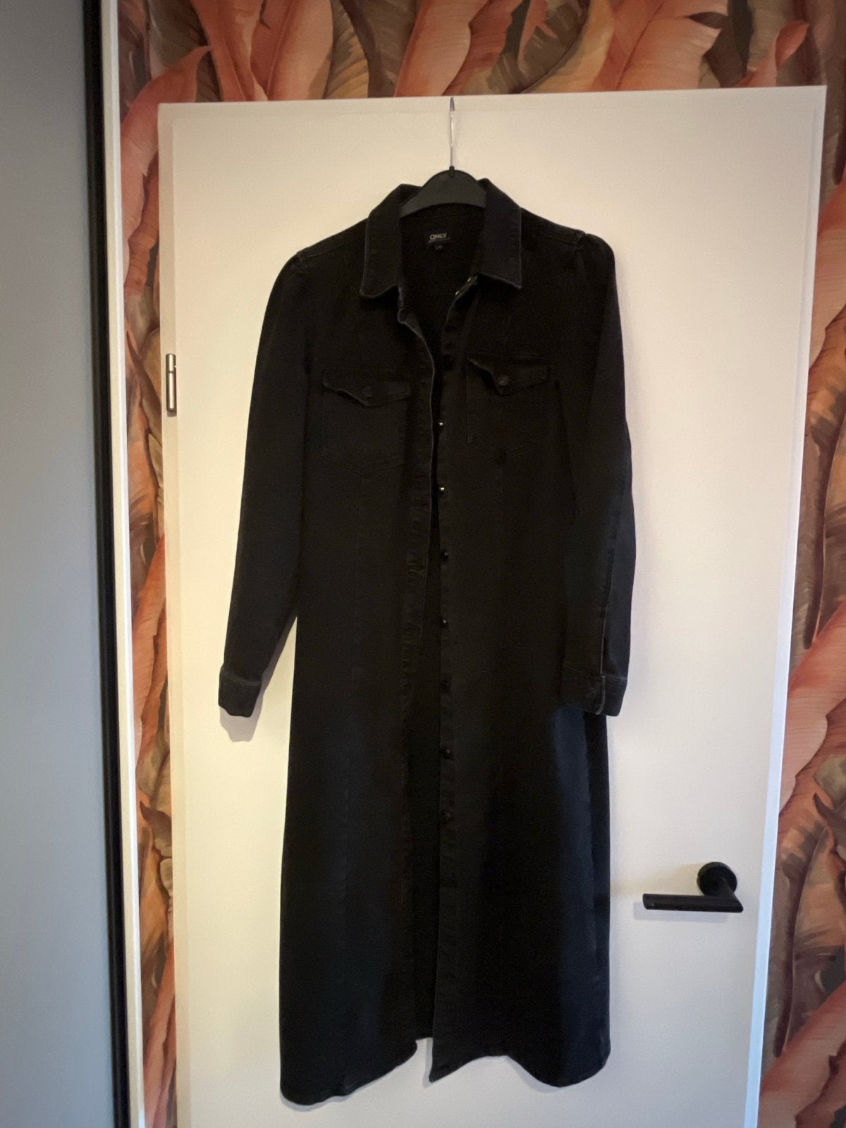ONLY spijkerjurk maat 40, Kleding | Dames, Maat 38/40 (M), Zwart, Ophalen of Verzenden, Gedragen