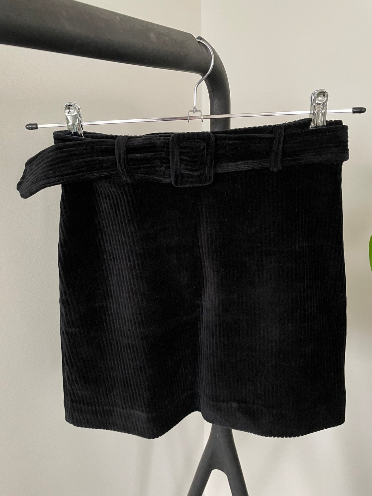 Rok ribstof van Mango, Zwart, Nieuw, Ophalen of Verzenden, Maat 36 (S)