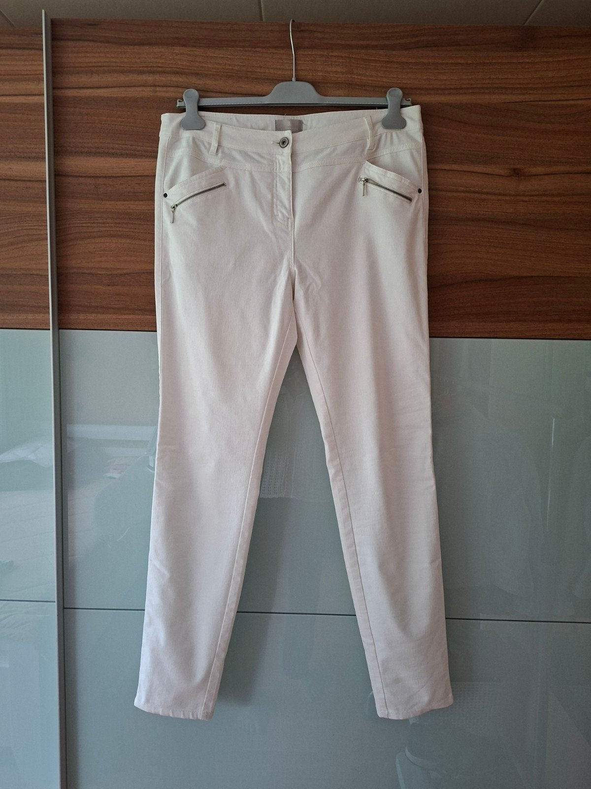 Witte broek B. Copenhagen maat 44 in perfecte staat, Wit, Maat 42/44 (L), Ophalen of Verzenden, Zo goed als nieuw