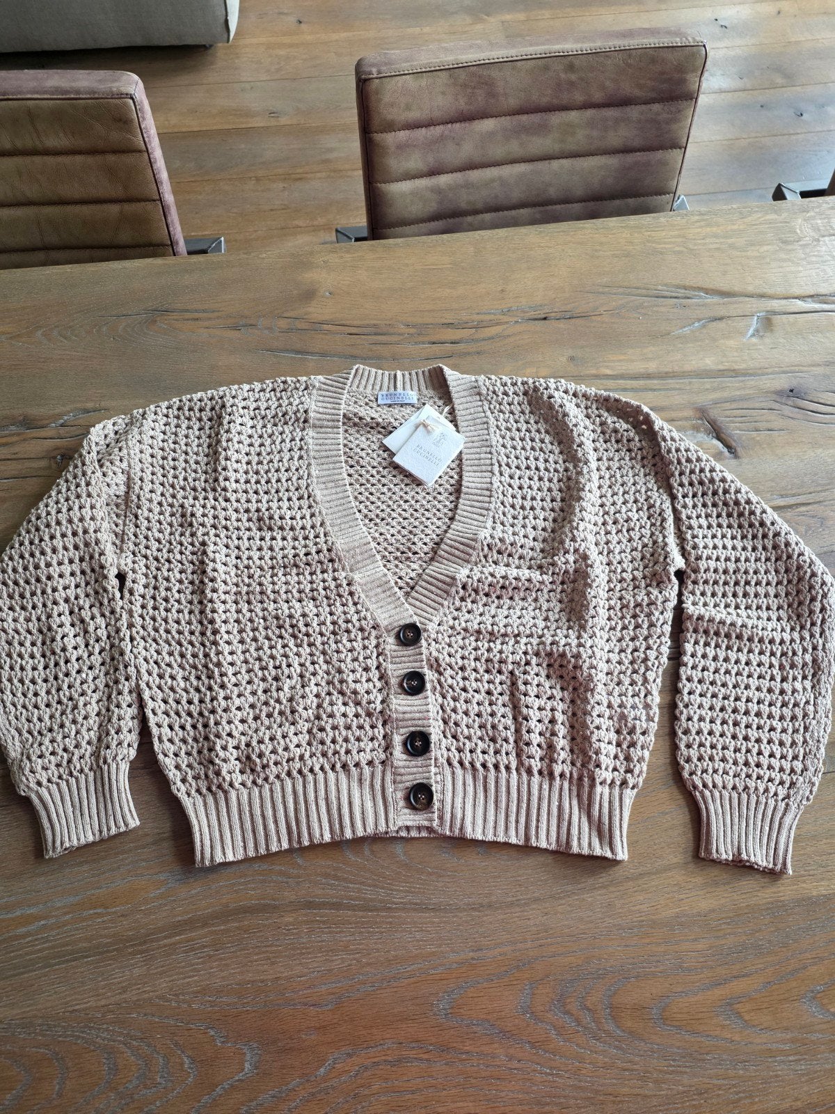 Nieuw Brunello Cucinelli vest maat S, Brunello Cucinelli, Ophalen of Verzenden, Nieuw, Maat 36 (S)