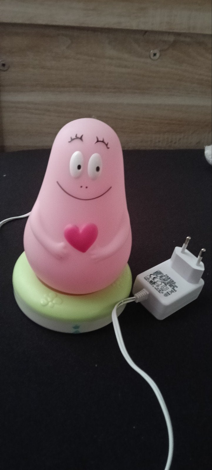 barbapapa nachtlampje, Ophalen of Verzenden, Gebruikt, Lamp