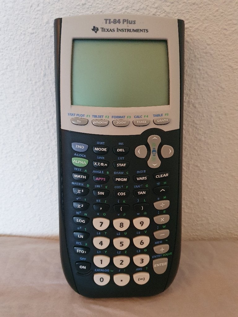 TI-84 Plus Calculator, Ophalen, Grafische rekenmachine, Gebruikt