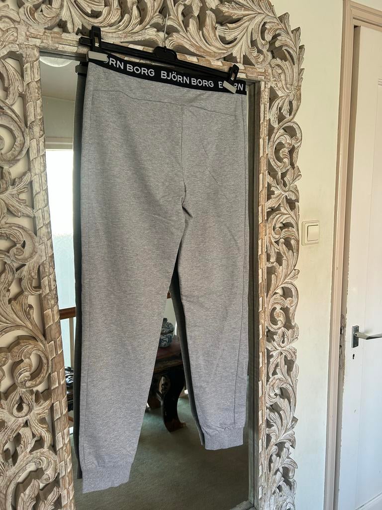 Björn Borg Joggingbroek Maat 40 Grijs, Ophalen of Verzenden, Gedragen, Maat 38/40 (M), Grijs