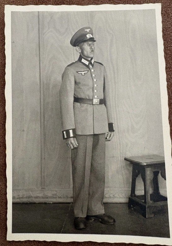 ORIGINELE WOII Wehrmacht M35 Waffenrock Tuniek — Scherp, Verzenden, Foto, Nieuw, Voor 1940