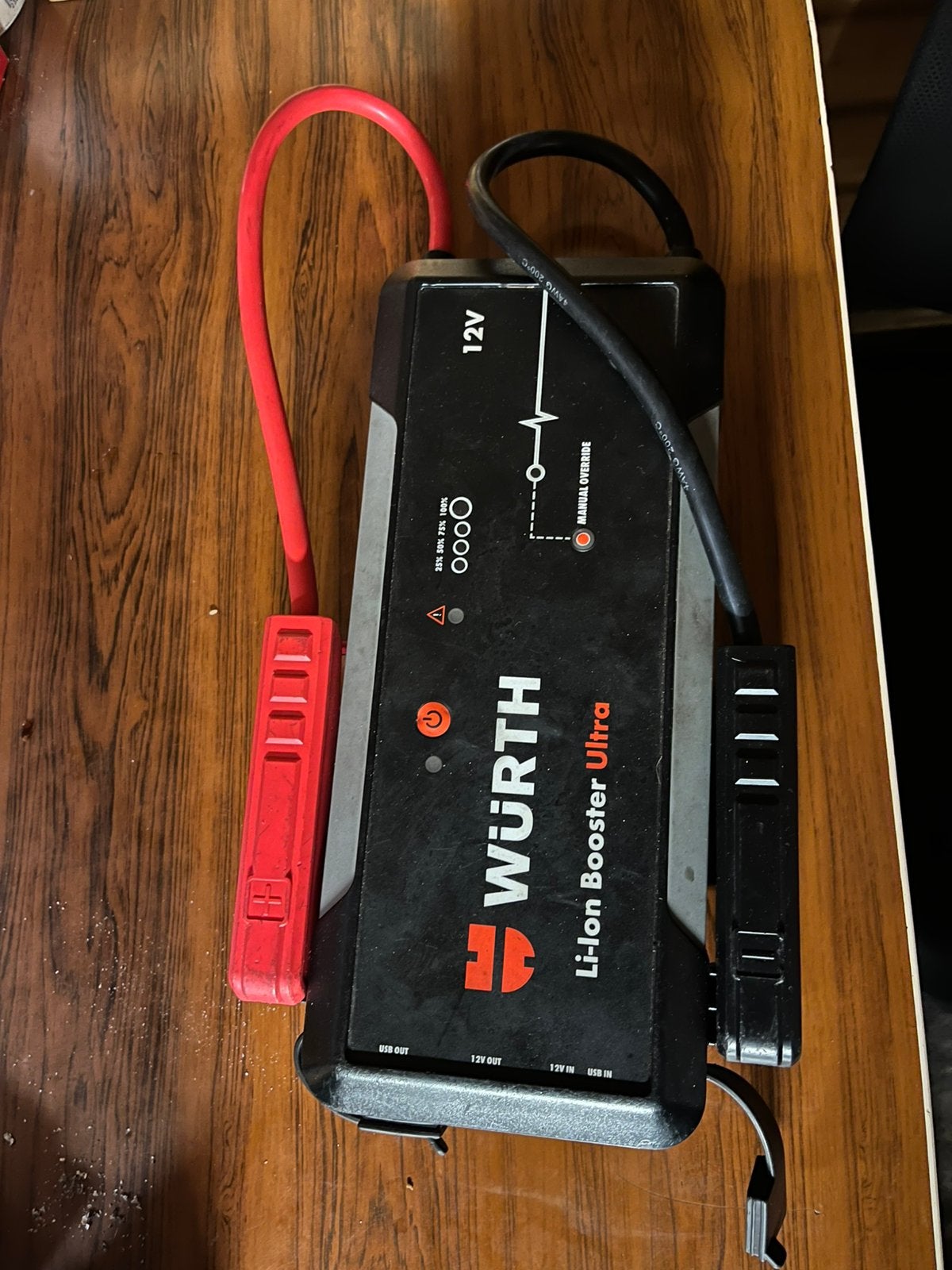Würth Li-Ion Booster Ultra 12V 1000A Professionele Starthulp, Nieuw