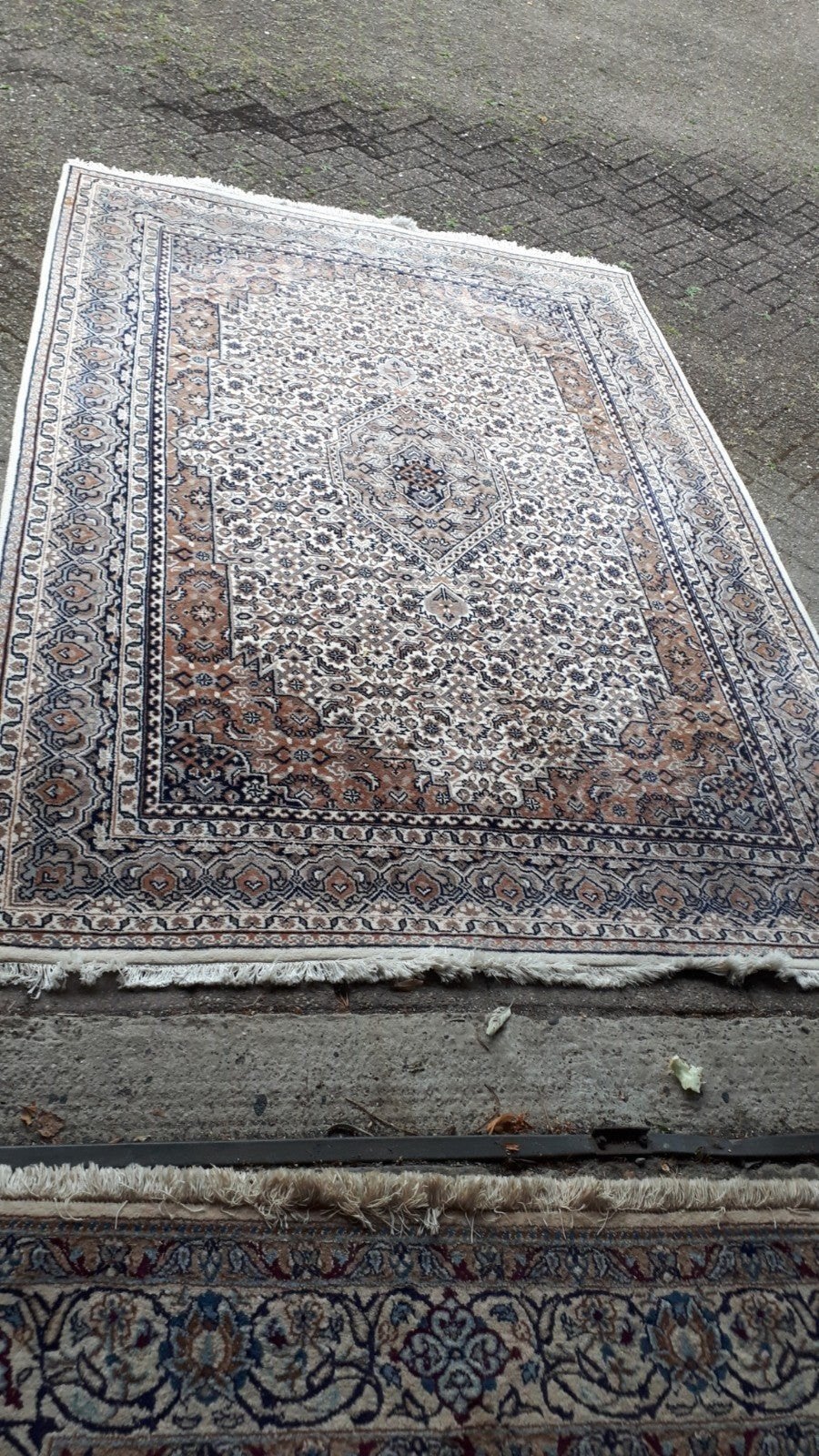 prachtig Iran Bidjar tapijt, Ophalen, 200 cm of meer, 50 tot 100 cm, Zo goed als nieuw