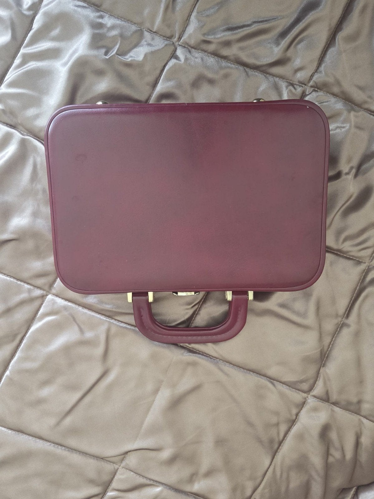 vintage make-up koffer, Sieraden, Tassen en Uiterlijk, Verzenden, Gebruikt