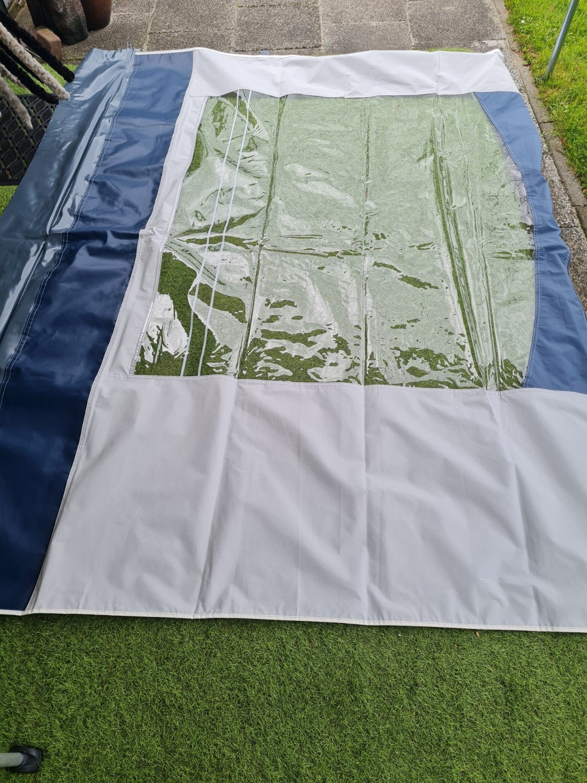 Brand parasol luifel zijwanden met ritssluiting, Ophalen, Zo goed als nieuw