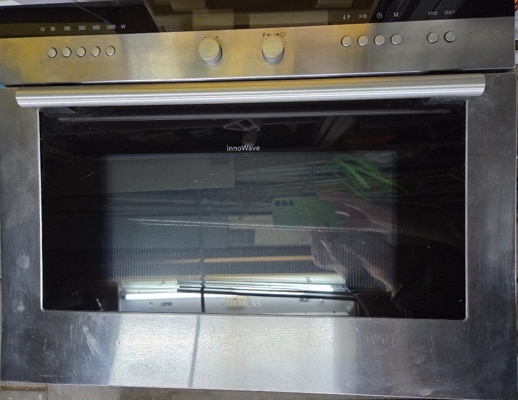 Siemens inbouw combi oven magnetron, Ophalen, 45 tot 50 cm, Gebruikt, Siemens
