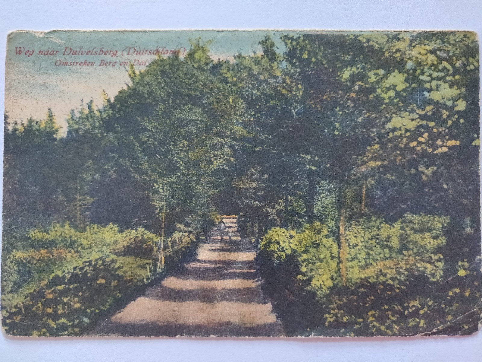 c2578 berg en dal, Ophalen of Verzenden, 1920 tot 1940, Gelderland