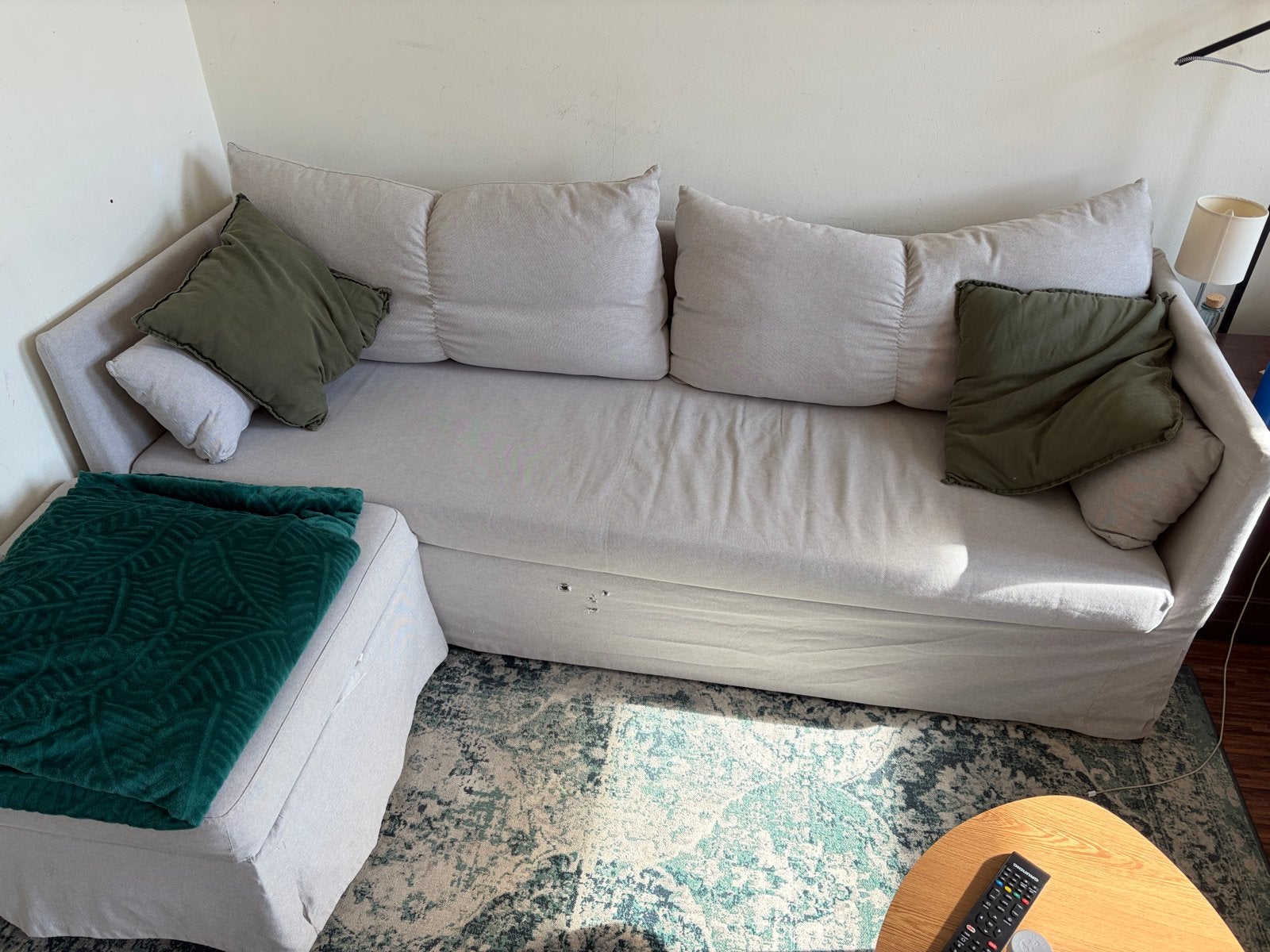 Comfortabele slaapbank - Ideaal voor logees, Ophalen, Gebruikt, Beige, Tweepersoons